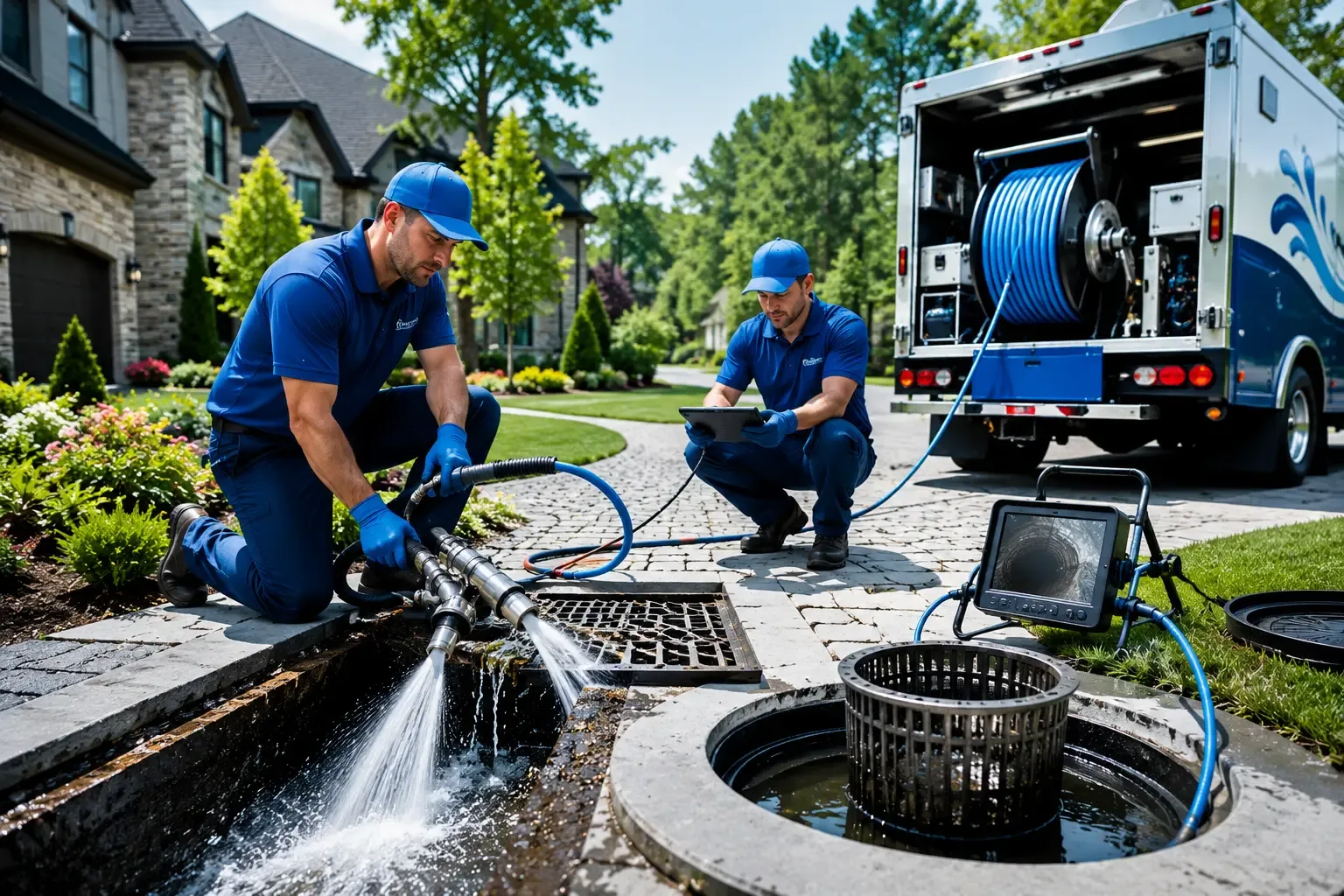 Local outdoor drain cleaning professionals in Youngsville, PA